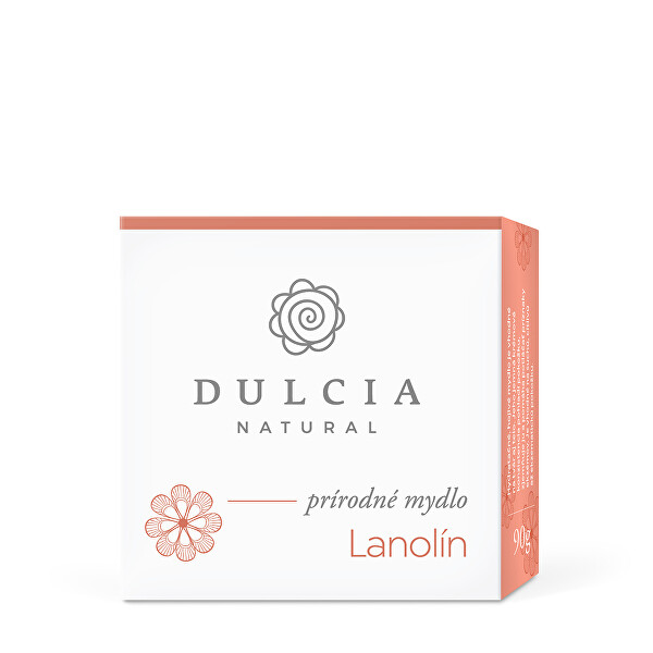 DULCIA natural Přírodní mýdlo - Lanolin 90 g