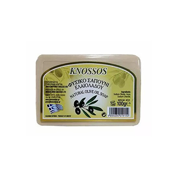 Knossos Olivové mýdlo Přírodní bílé 100 g