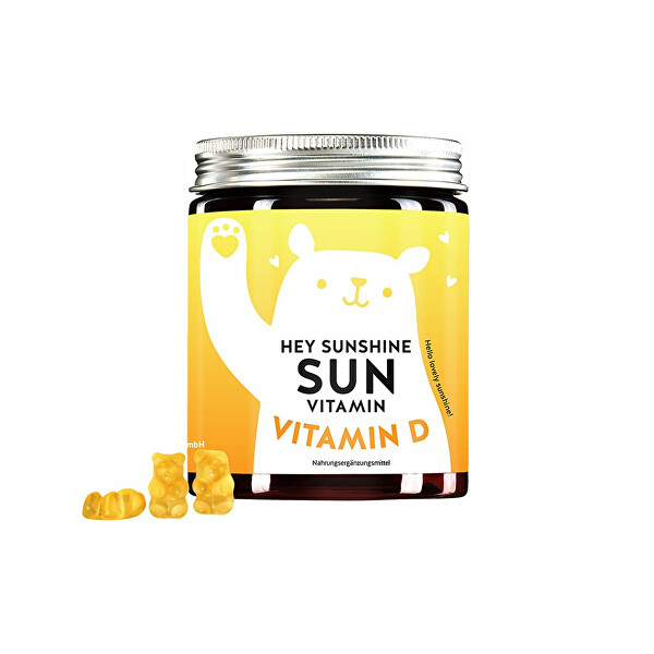 Bears With Benefits Komplex s vitamínem D3 Hey Sunshine pro posílení imunity 60 ks