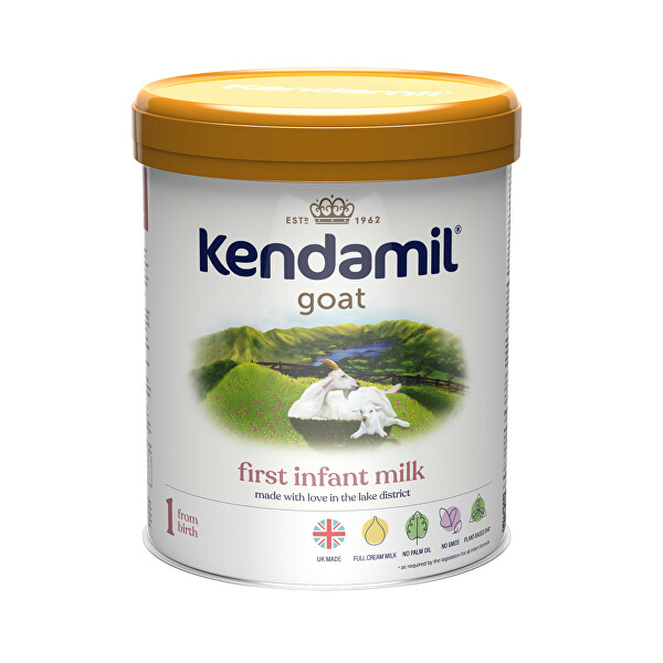 Kendamil Kojenecké kozí mléko 1 DHA+ 800 g