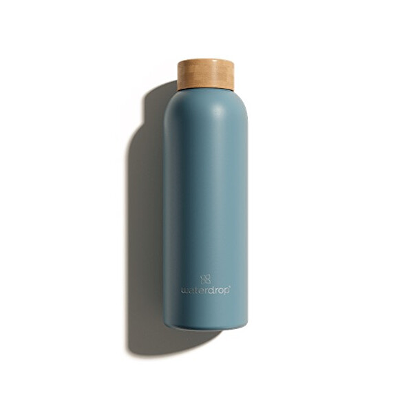 Waterdrop Waterdrop Fľaša nerez tyrkys matt 600 ml