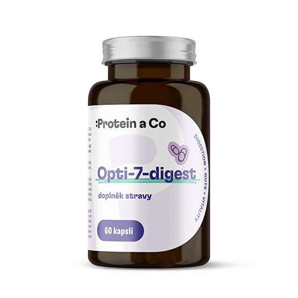 Protein a Co Opti-7-Digest tráviace enzýmy 60 kapsúl