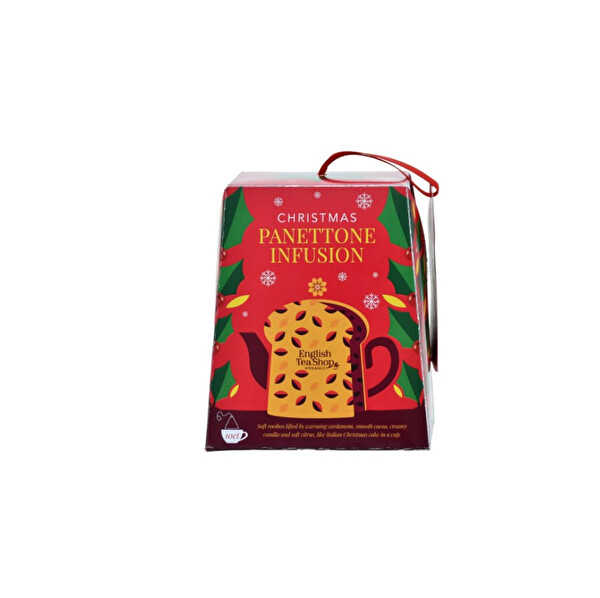 English Tea Shop English Tea Shop Krabička Panettone nálev BIO 10 pyramídok