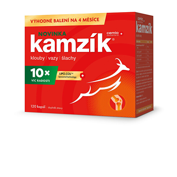 GreenSwan GreenSwan Cemio Kamzík 120 kapsúl