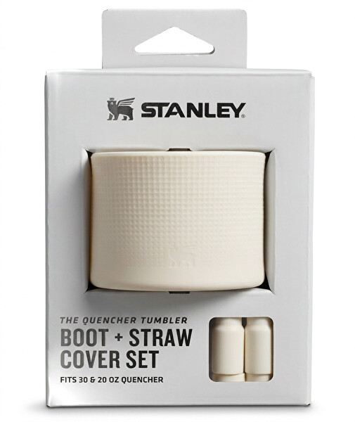 Stanley 1913 Stanley 1913 Silikónový obal dna a kryt slamky The Quencher Boot + Straw Topper 890 ml Cream