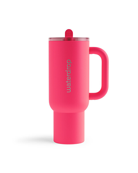 Waterdrop Cană Termo Explorer 1,1 l - Roz Neon