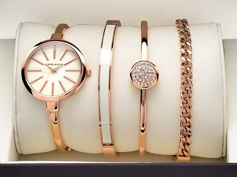 Anne Klein Dárkový set AK/1470RGST analógové
