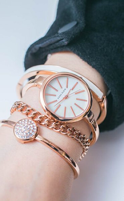 Anne Klein Dárkový set AK/1470RGST analógové