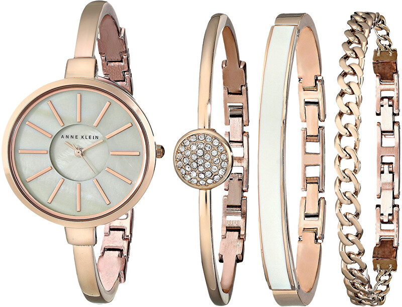 Anne Klein Dárkový set AK/1470RGST analógové