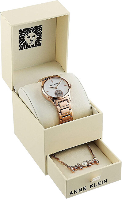 Anne Klein Dárkový set AK/3674RGST analogové