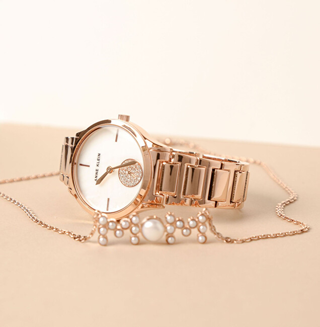 Anne Klein Dárkový set AK/3674RGST analogové