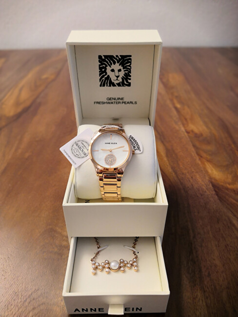 Anne Klein Dárkový set AK/3674RGST analogové