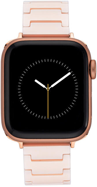 Anne Klein Keramický tah pro Apple Watch 38/40/41 mm - Pink WK/1011RGBH