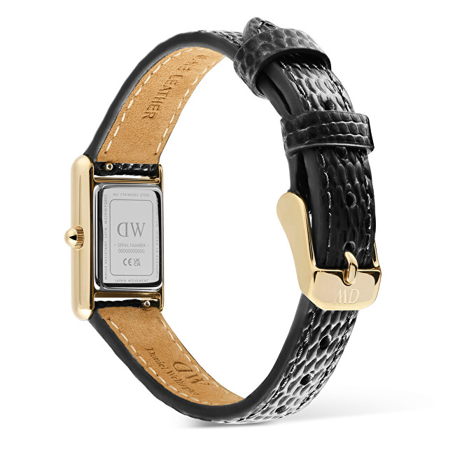 Daniel Wellington Bound Mini 17x26 Black Lizard White G DW00100903 analogové