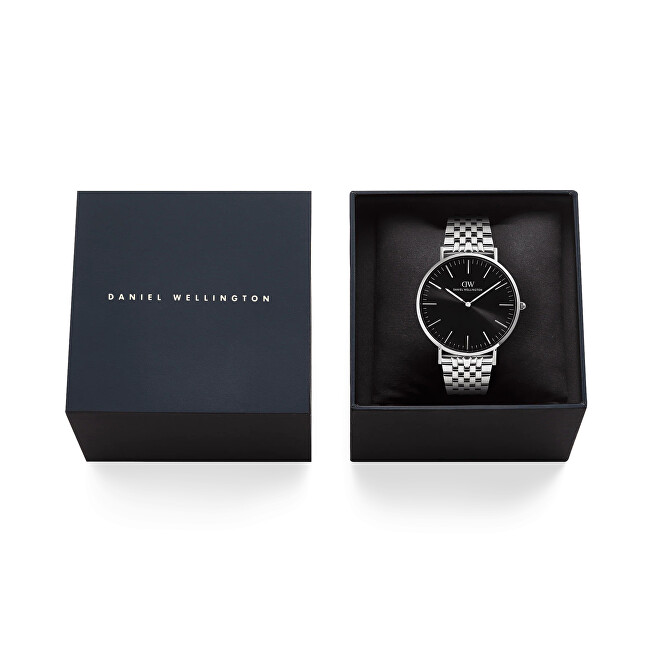 Daniel Wellington Classic 40 7-Link Black S DW00101023 analógové