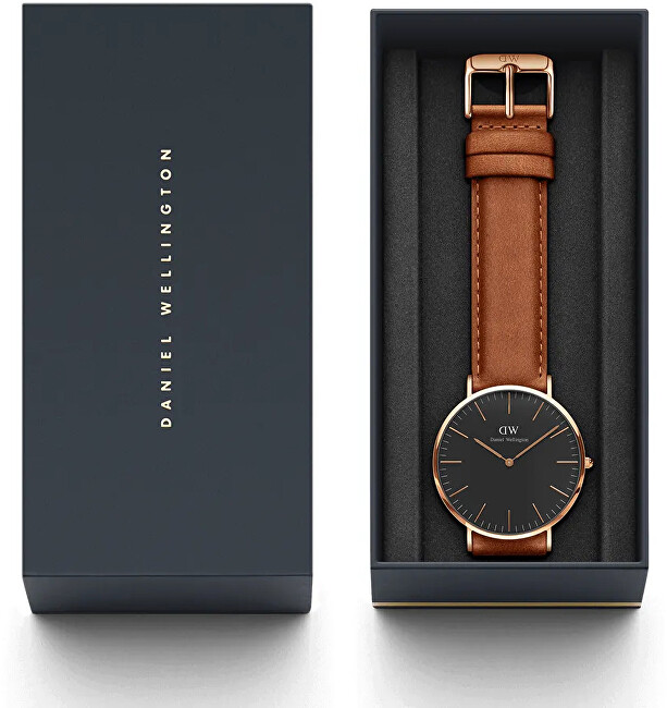 Daniel Wellington Classic 40 Sheffield RG Black DW00100127