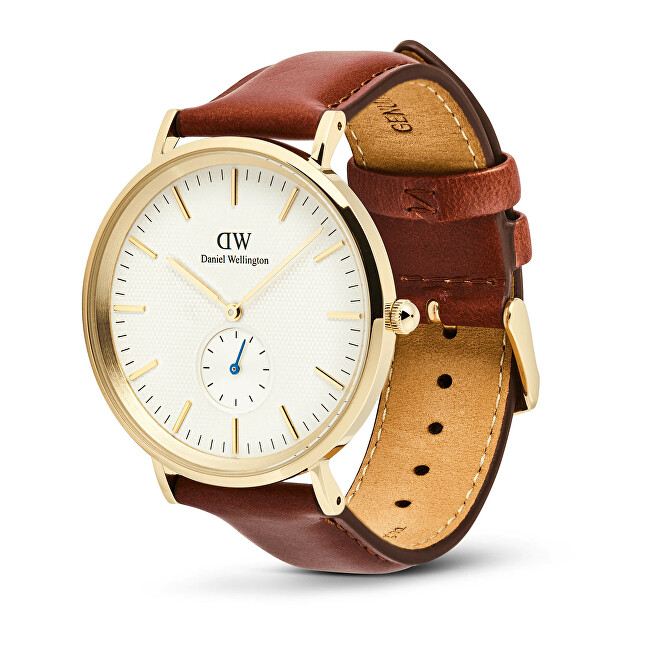 Classic 40 Multi-Eye St Mawes Off-White Sunray Gold DW00100869