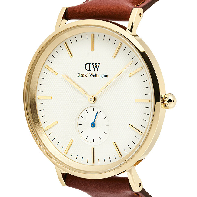 Classic 40 Multi-Eye St Mawes Off-White Sunray Gold DW00100869