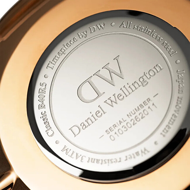 Daniel Wellington Classic 40 Sheffield RG White 0107DW analogové