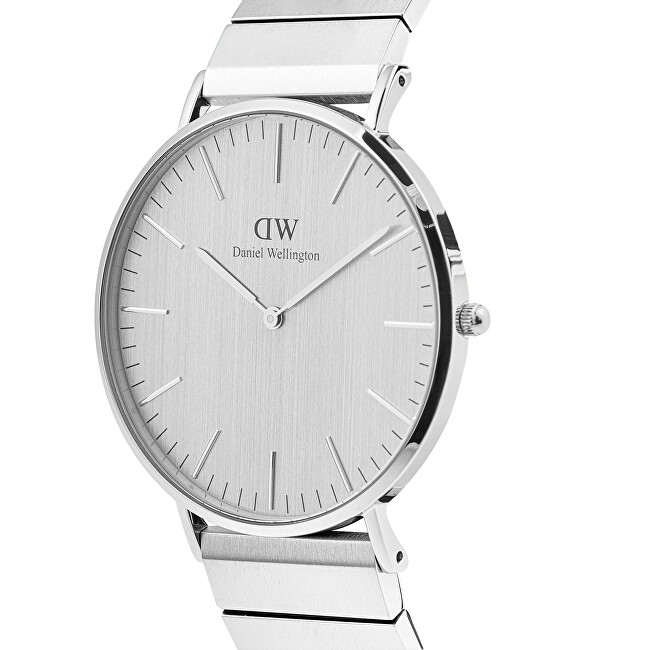Daniel Wellington Classic 40 Sterling Piano S Brushed Silver DW00100775