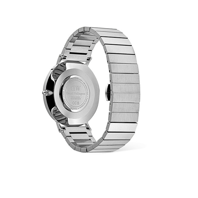 Daniel Wellington Classic 40 Sterling Piano S Brushed Silver DW00100775