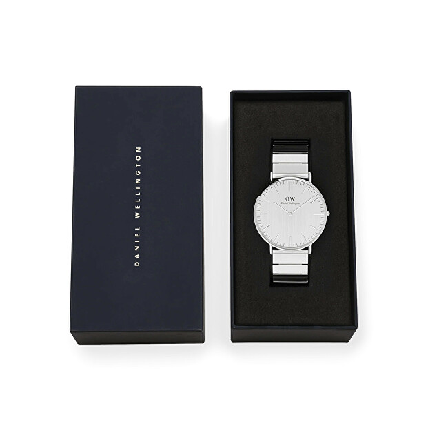 Daniel Wellington Classic 40 Sterling Piano S Brushed Silver DW00100775