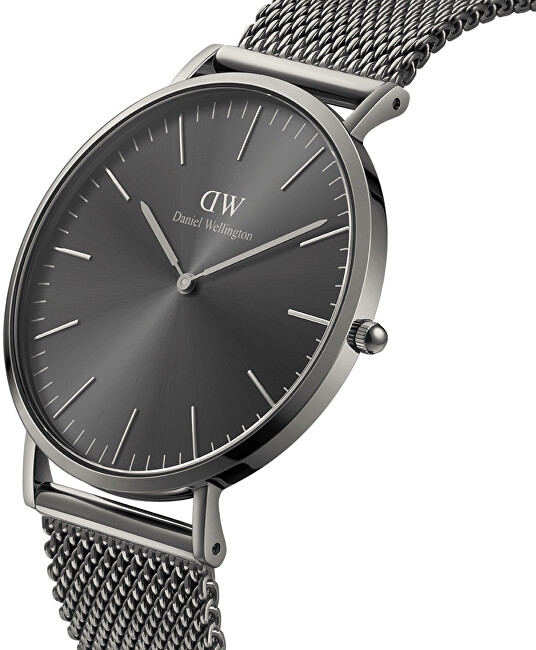 Daniel Wellington Classic Mesh Graphite DW00100630 analogové