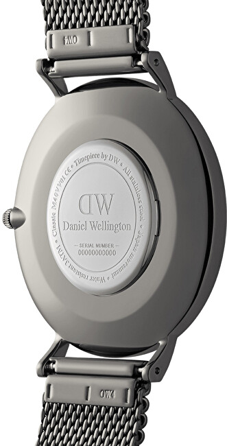 Daniel Wellington Classic Mesh Graphite DW00100630 analogové