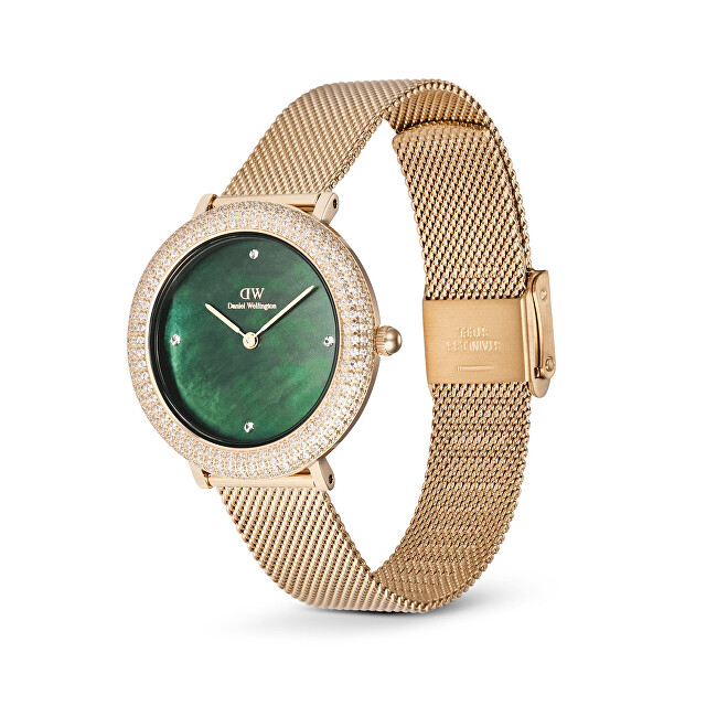 Crystalline Bezel Evergold Green DW00100824