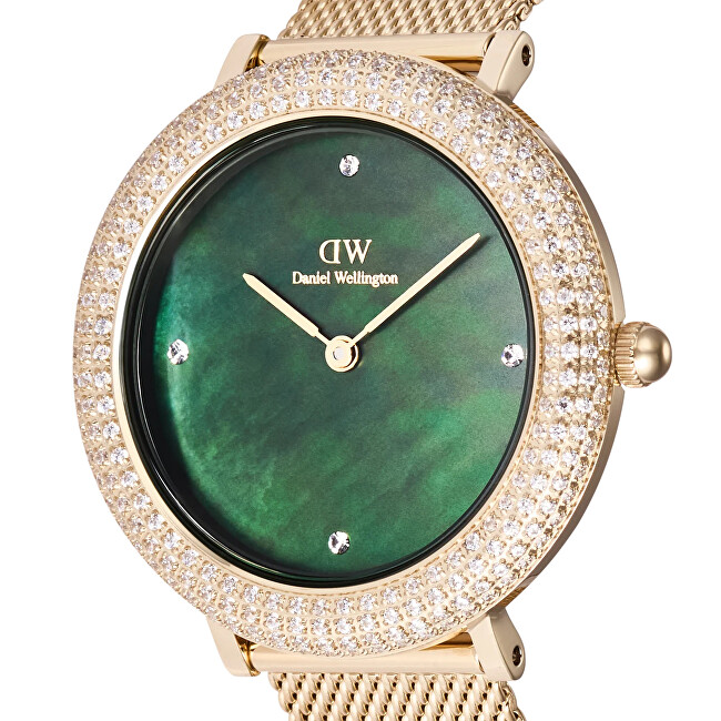 Crystalline Bezel Evergold Green DW00100824