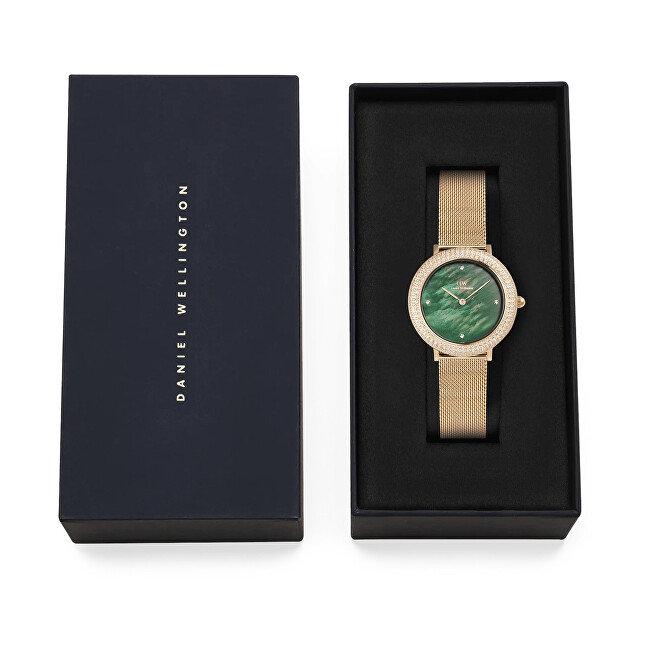 Crystalline Bezel Evergold Green DW00100824
