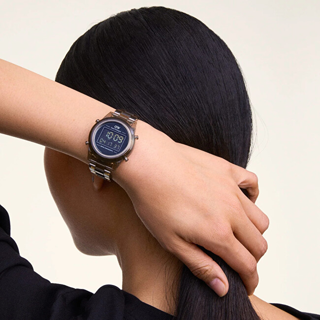 Daniel Wellington Retro Digital Dark Brown DW00100767 digitálny