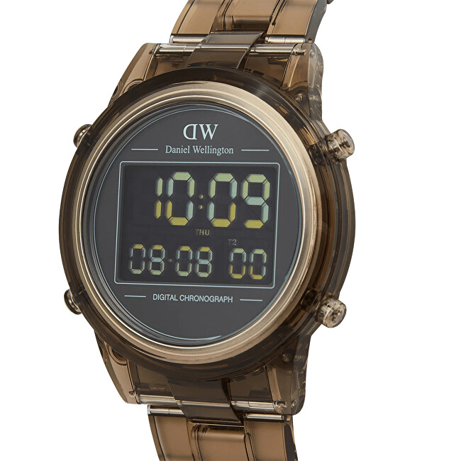Daniel Wellington Retro Digital Dark Brown DW00100767 digitálny