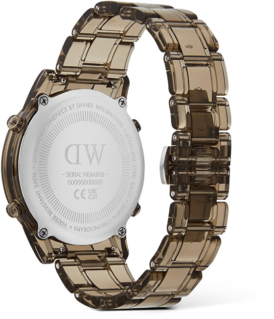 Daniel Wellington Retro Digital Dark Brown DW00100767 digitálny