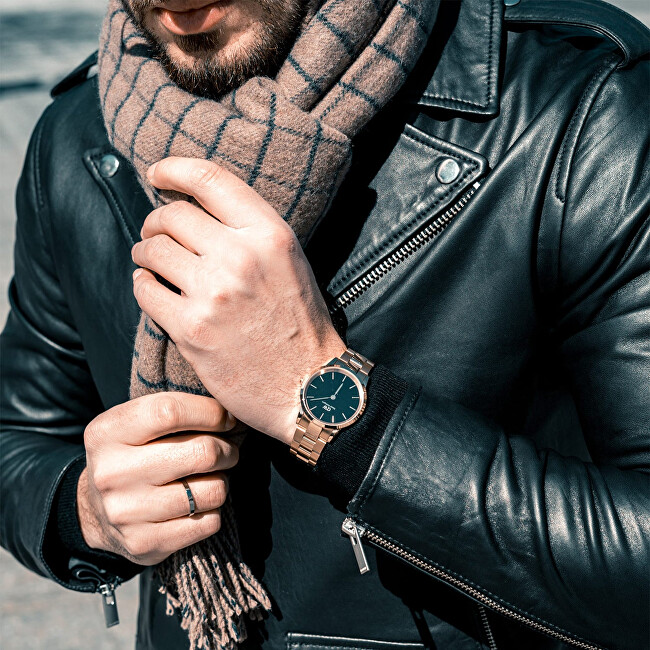 Daniel Wellington Iconic Link 40 DW00100344 analógové