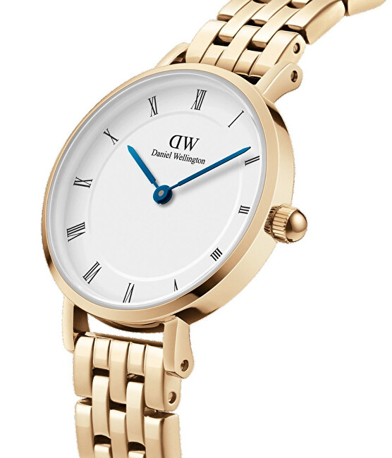 Petite Roman Numerals 5-Link Gold DW00100682