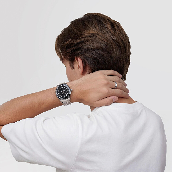 Iconic GMT 40 Link Black Ceramic Bezel S DW00100919