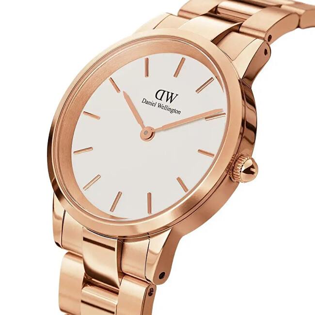 Daniel Wellington Iconic Link 32 RG White DW00100211 analógové