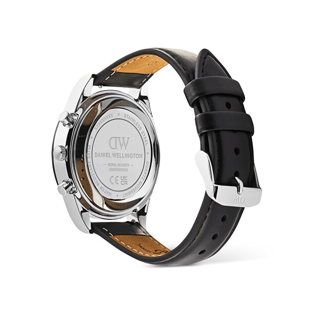 Daniel Wellington Iconic Tachymeter 42 Sheffield Black Black S DW00100950