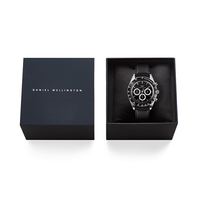 Daniel Wellington Iconic Tachymeter 42 Sheffield Black Black S DW00100950