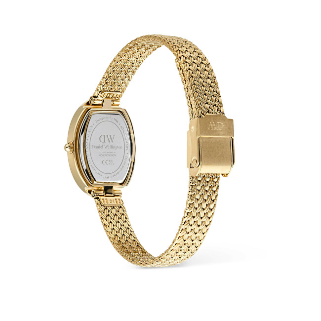 Daniel Wellington Juliette Braided Mesh White Sunray Gold DW00100882