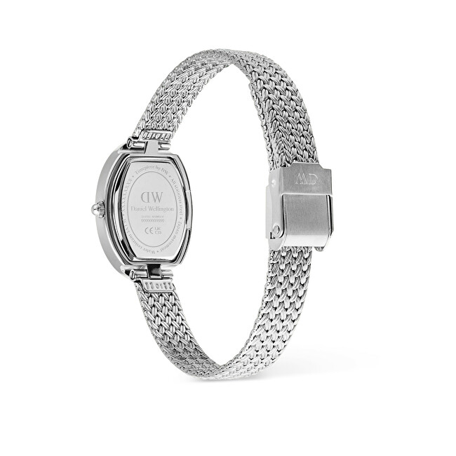 Daniel Wellington Juliette Braided Mesh White Sunray Silver DW00100884