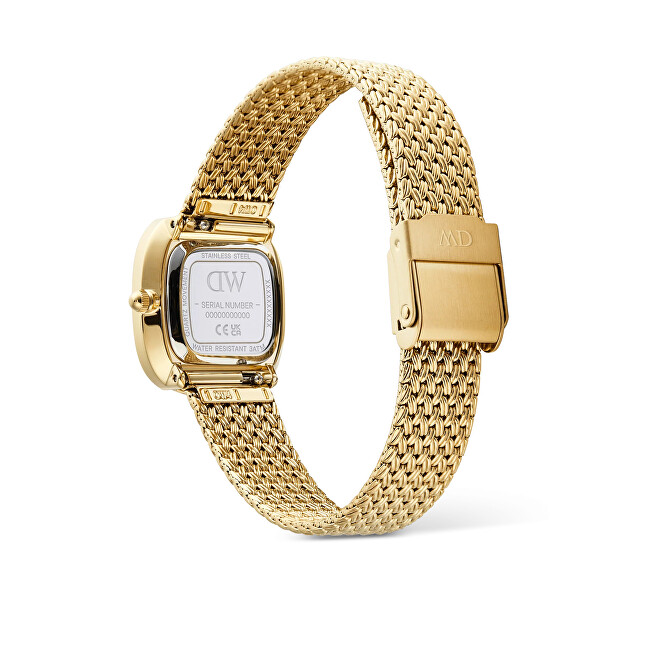 Daniel Wellington Margot 24x26mm Braided Mesh Amber G DW00100968 analogové