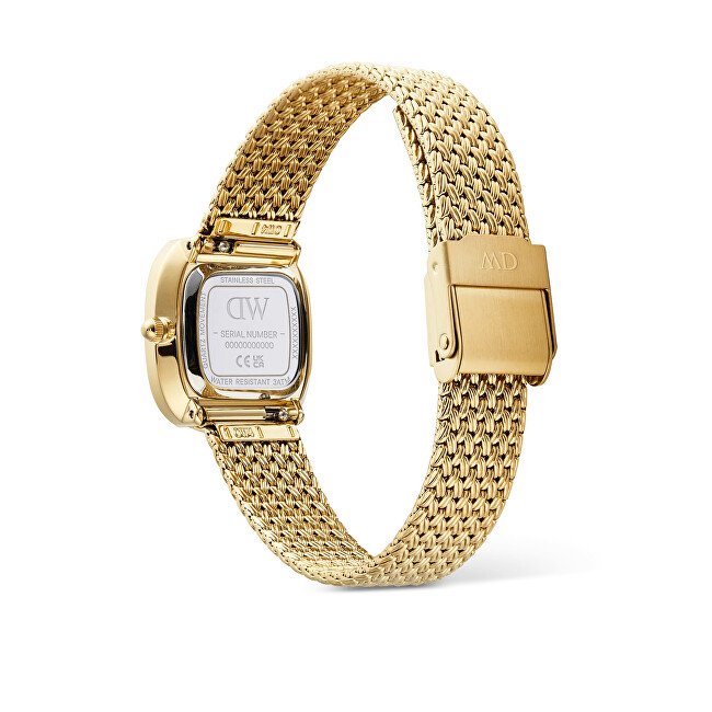 Daniel Wellington Margot 24x26mm Braided Mesh Emerald G DW00100967 analogové