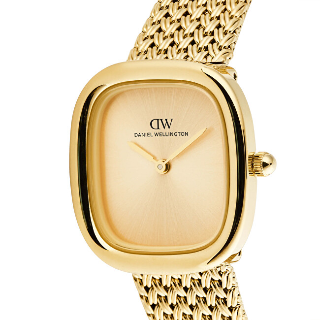 Daniel Wellington Margot 24x26mm Braided Mesh Unitone G DW00100964 analogové