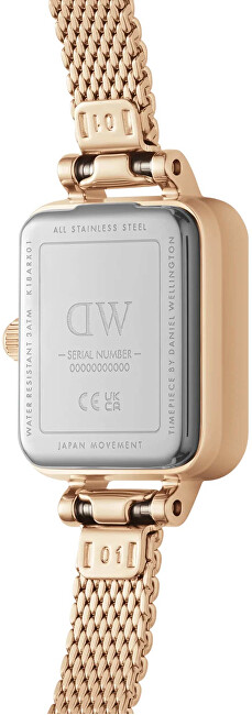 Daniel Wellington Micro Quadro Mini Melrose Amber DW00100649
