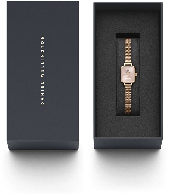 Daniel Wellington Micro Quadro Mini Melrose Blush DW00100650