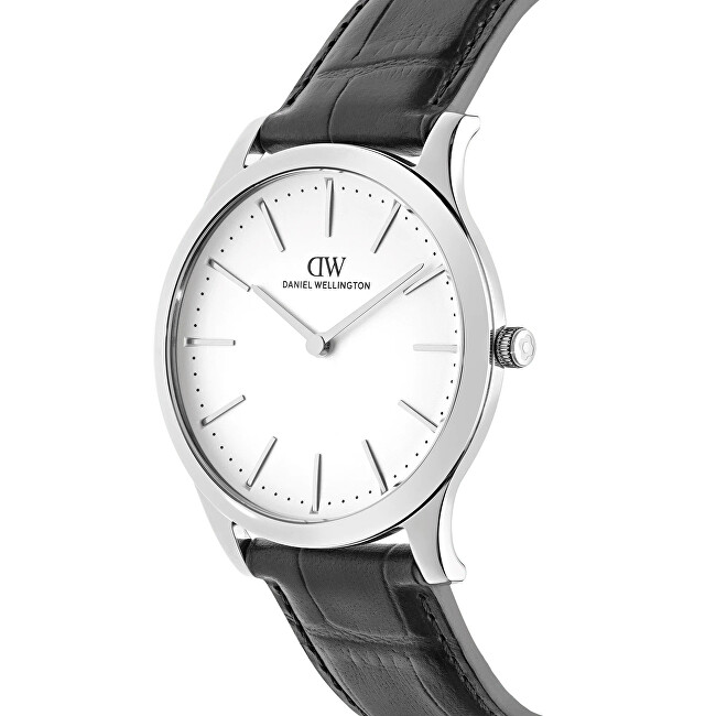 Daniel Wellington Pathfinder 39 Black-Croc Frost-White S DW00100980