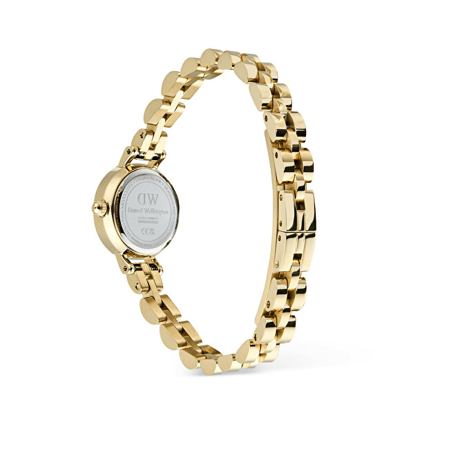 Daniel Wellington Petite Mini 19 Arch 3-Link White Gold DW00100855
