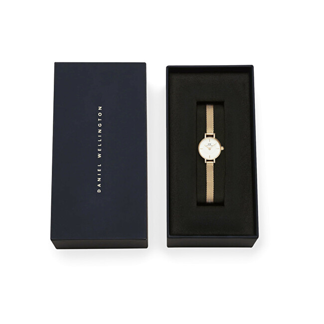 Daniel Wellington Petite Mini 19 Evergold G White DW00100745